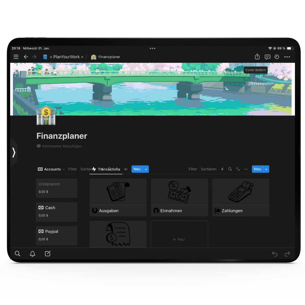 Workflow Planer | Steigere deine Produktivität.