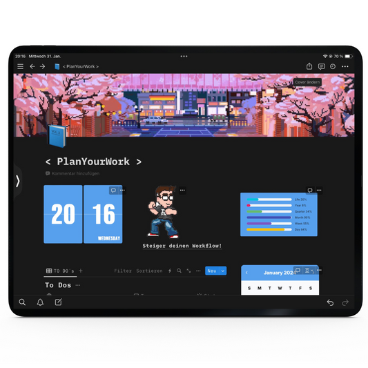 Workflow Planer | Steigere deine Produktivität.