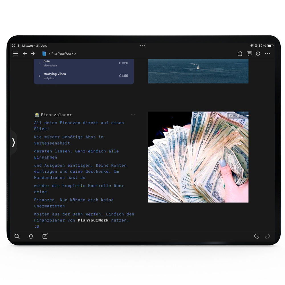 Workflow Planer | Steigere deine Produktivität.